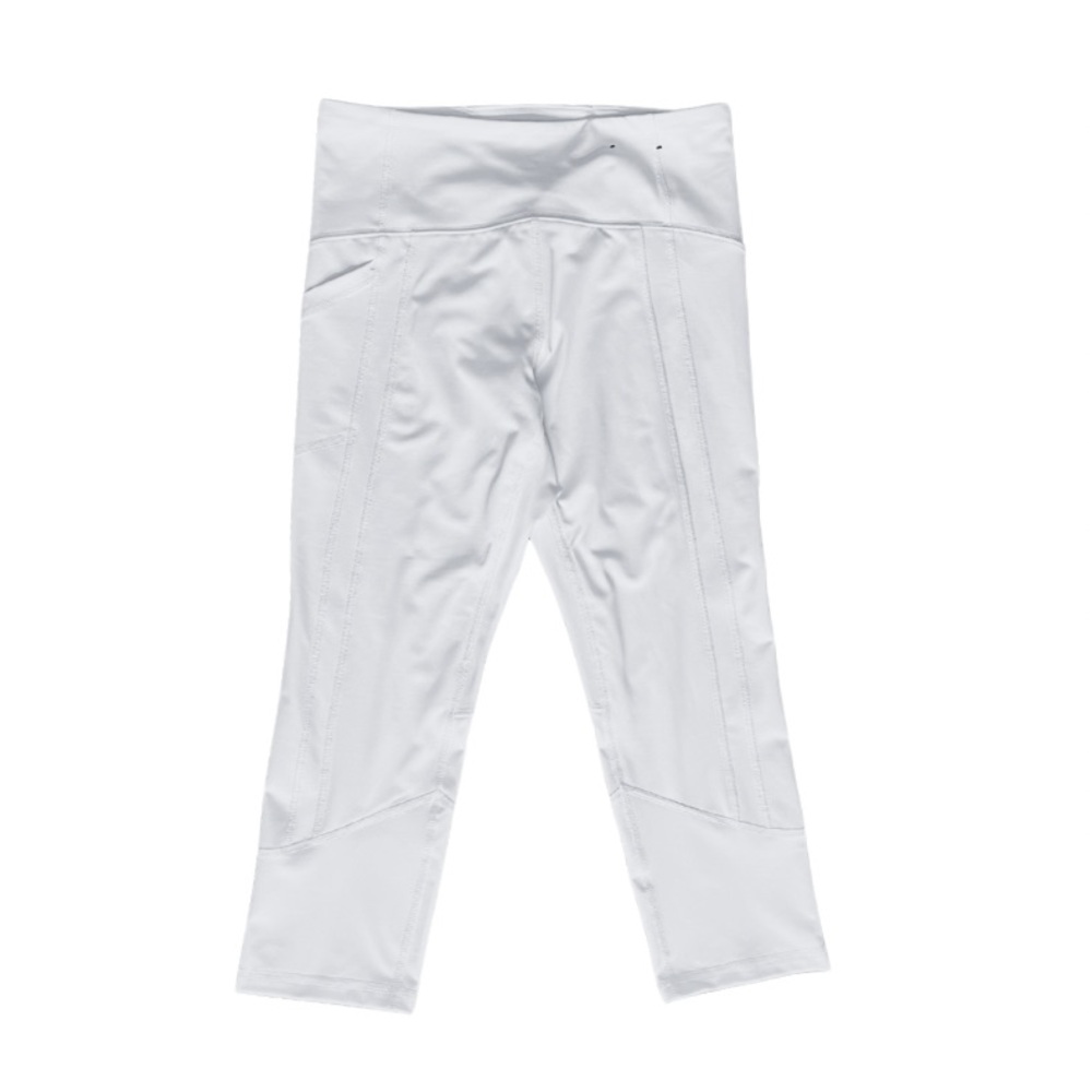 FILA || WOMEN STRETCH WORKOUT PANTS || BRIGHT WHITE || SIZE 8